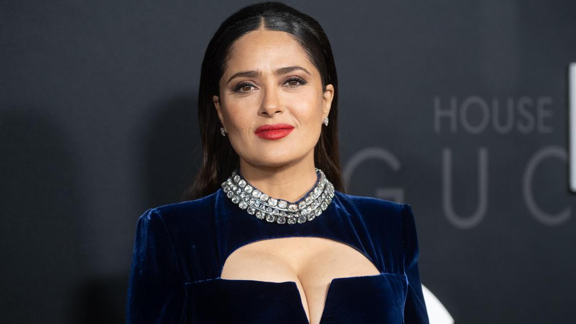 Salma Hayek. Foto de archivo personal.
