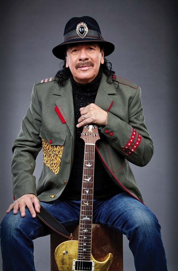 Carlos Santana. Foto de archivo personal.