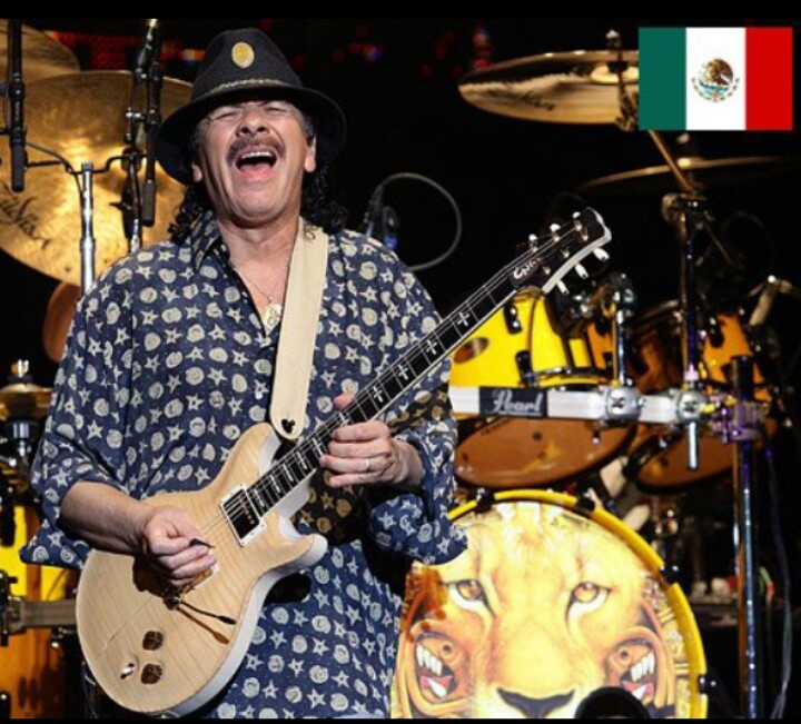 Carlos Santana. Foto de archivo personal.